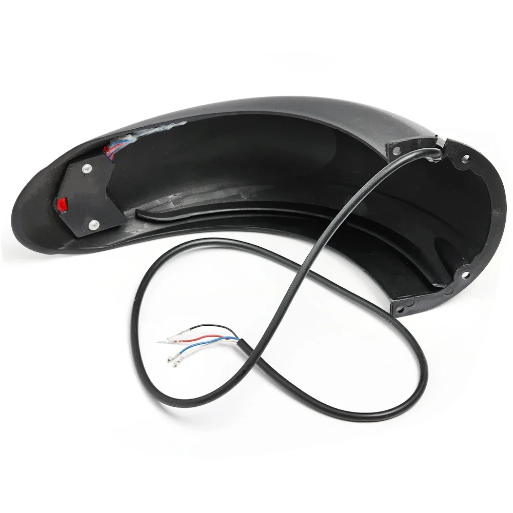 Front Rear Fender For KUGOO M4 Electric Scooter Mudguard Wings Brake Light Accessories Parts