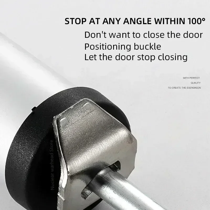 Door Closer Stop Door Closer Damper Automatic Door Closure 90 Degrees Position Closes Automatic Doors Speed Adjustment Kitchen Home