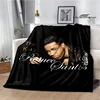 Latin singer Romeo Santos printed blankets Flange Warm blanket soft and comfortable blanket picnic blankets birthday gift 5
