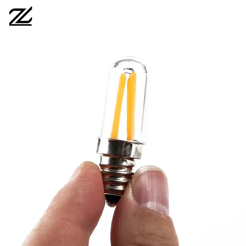 Mini E14 E12 LED Fridge Freezer Filament Light COB Dimmable Bulbs 1W 2W 4W Lamp 