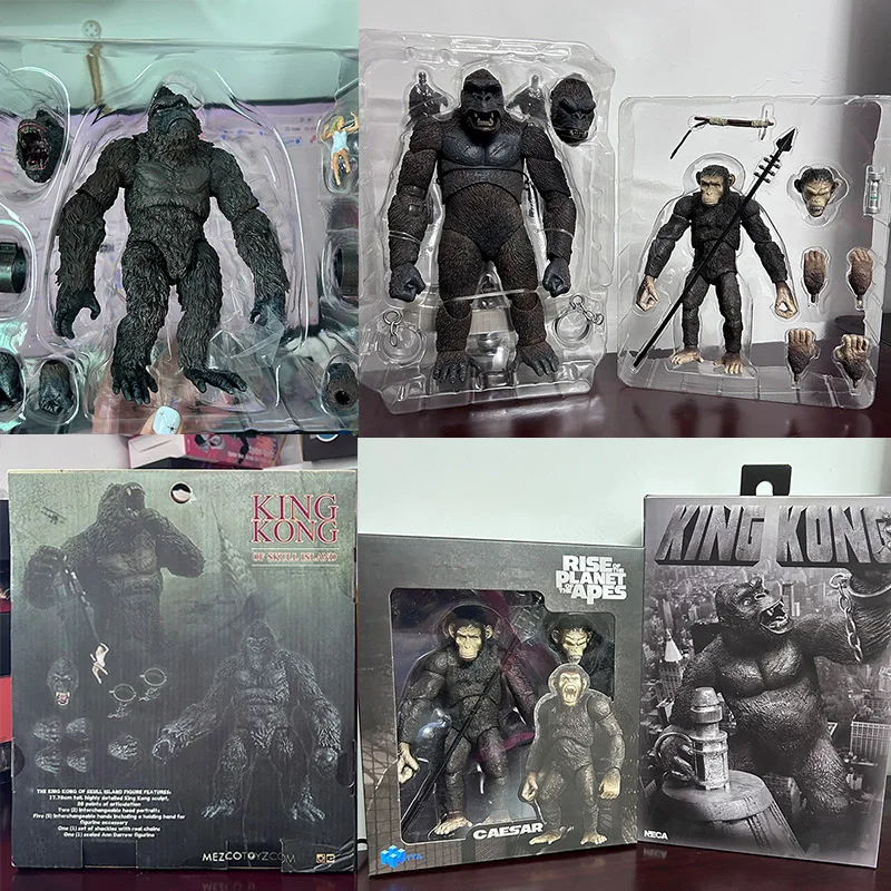 NECA King Kong VS Godzilla Skull Island Airplane Dinosaur Monster