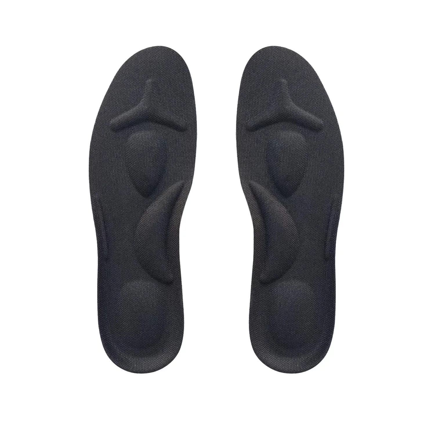 PU arch support 4D insoles for men soft soles comfortable sports shock absorbing sweat anti-odor massage leisure full cushion