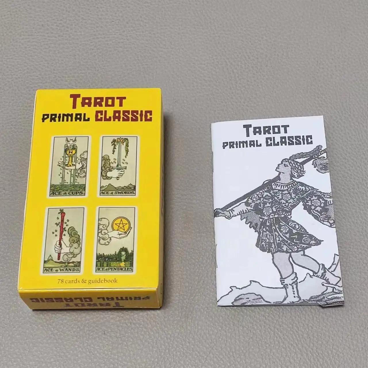10.3*6cm Primal Classic Tarot 78 Card with Guidebook for Beginners 3