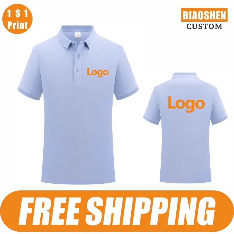 

BiaoShen Высококачественная рубашка-поло из чистого хлопка с индивидуальным логотипом, топы с индивидуальным дизайном и вышивкой, летняя одежда для мужчин и женщин 2024