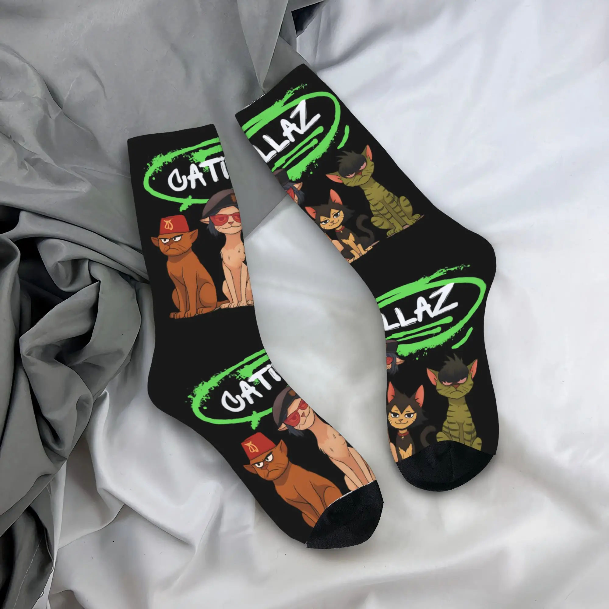 Gorillaz Autumn Rock Band Fun High-Quality Anti-Skid Skate Socks