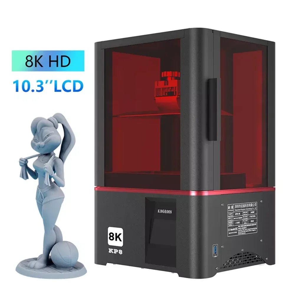 

Монохромный 3d принтер Twotrees с ЖК-дисплеем, 8k, печать на смоле, недорогая портативная монохромная мини-печать, OEM/ODM