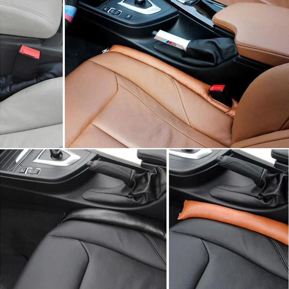 Faux Leather Gap Filler for Car Seats, Spacer, Stopper for Centre