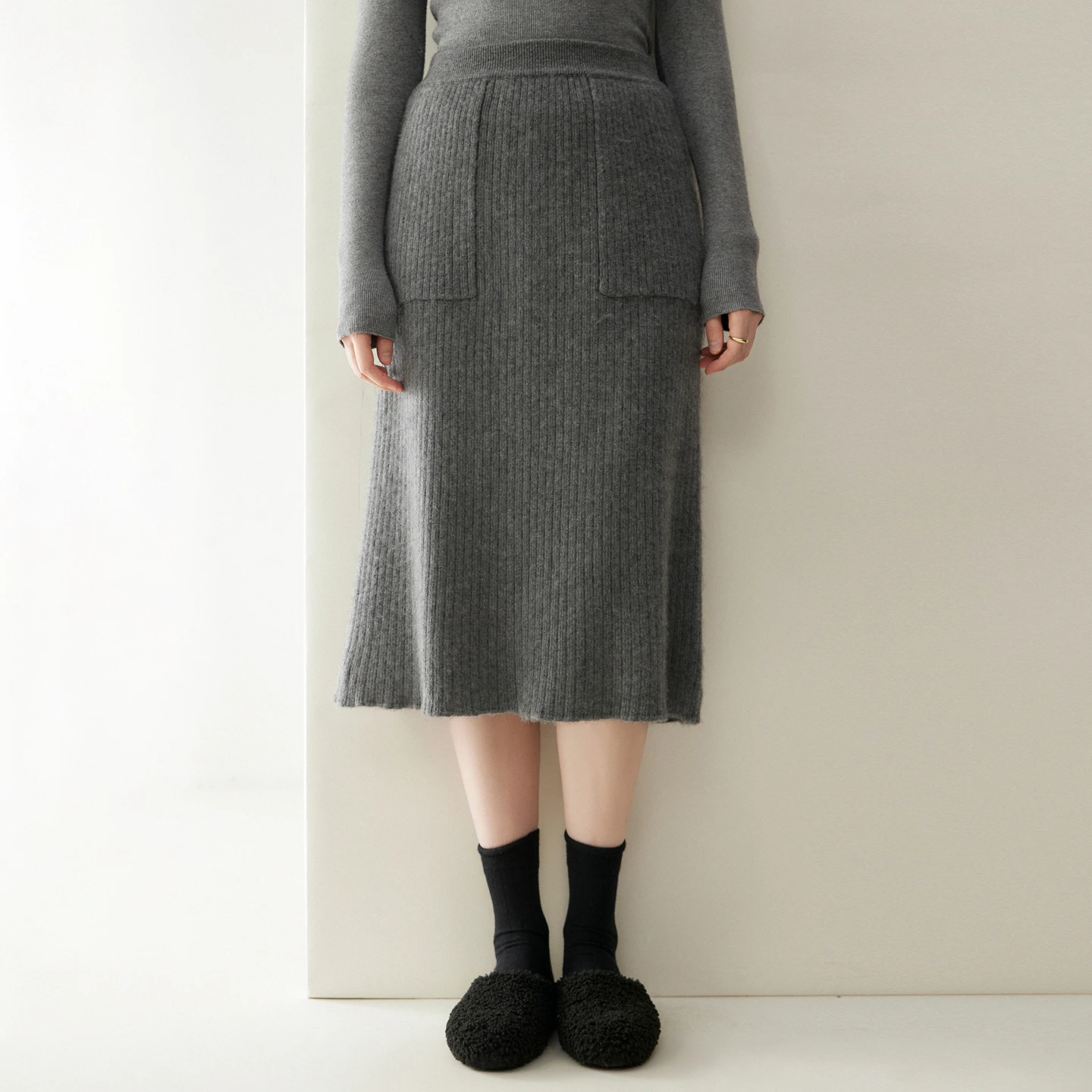 Cashmere Skirt Warmth