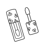 COSMETICS PATTERNS, смелая и легкая книжка-раскраска для взрослых, милая книга для рисования, идеальный подарок для вечеринки и дня рождения — изображение 4