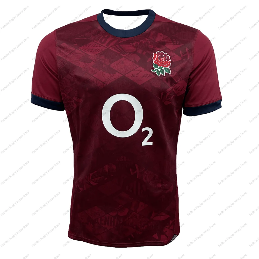 Camiseta de rugby de Inglaterra 2024/25, ropa para jugadores, hombres, niños, niños, camiseta de entrenamiento, camiseta masculina, equipo, niñas, mujeres, camiseta para adolescentes, local, club, top