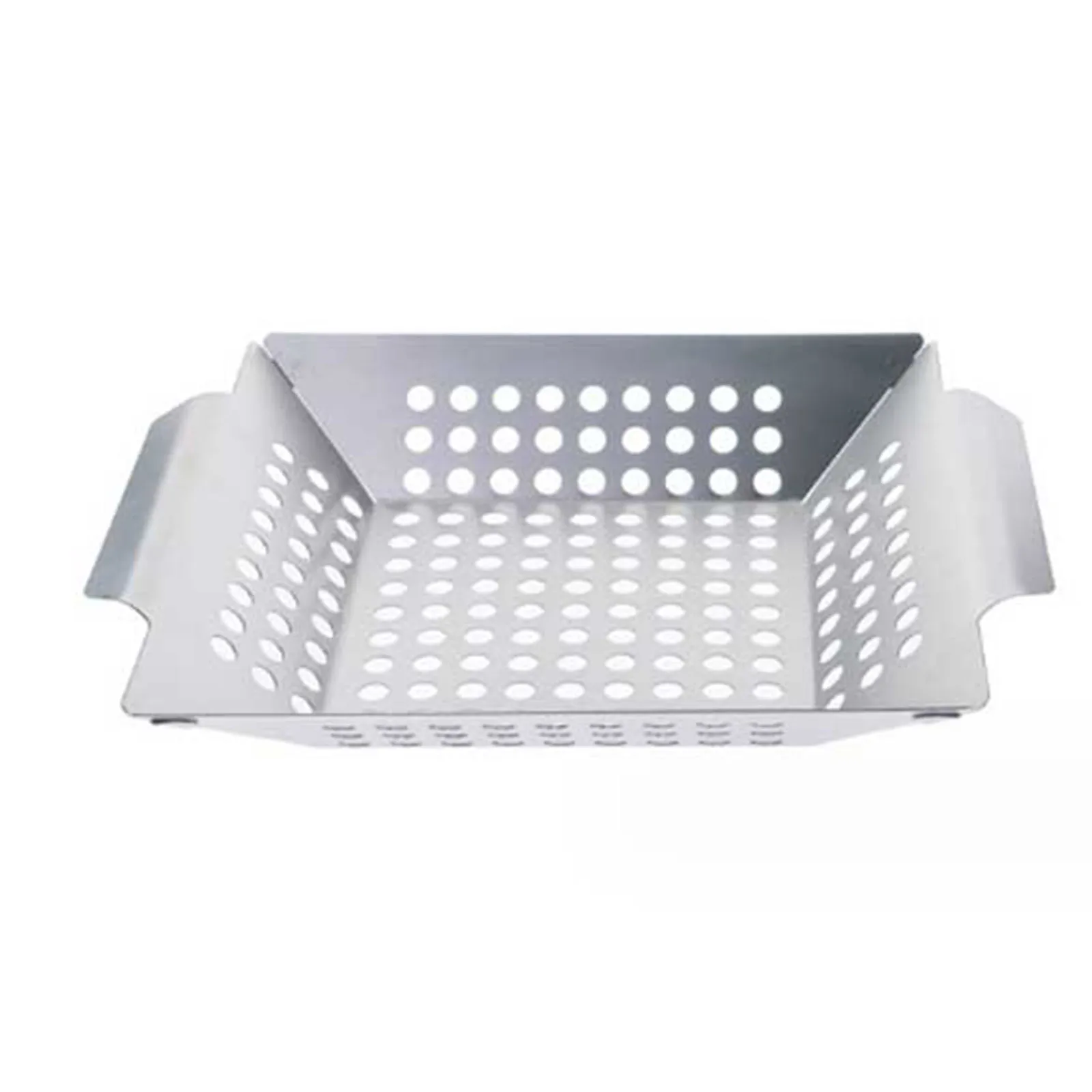 

Create Delicious BBQ Meals with our Stainless Steel Grill Basket Lightly Coat with Butter or Olive Oil for Best Results