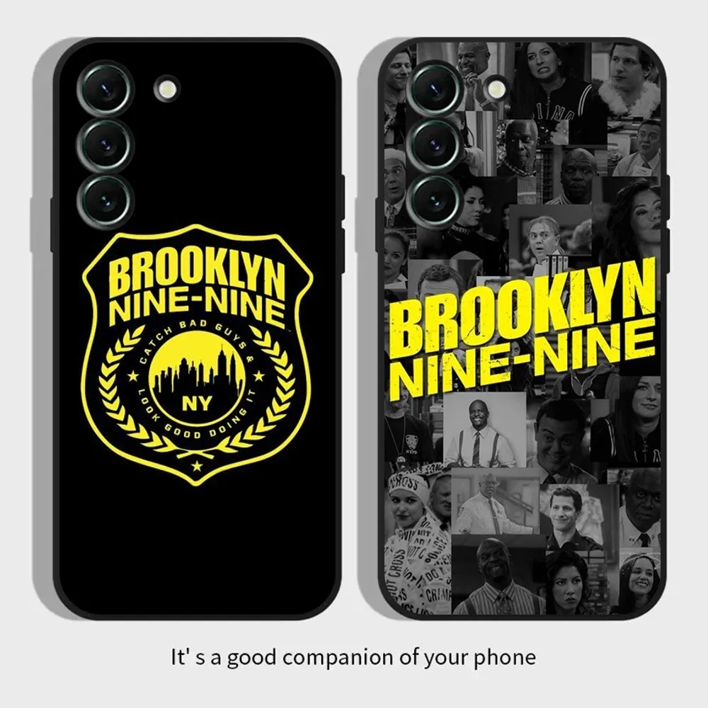 B-Brooklyn Nine-Nine 99 Custodia Per Telefono Per Samsungs23,S22,S21,S20 Ultra Pro S10,S30Plus,20 Cover Ultra Nera