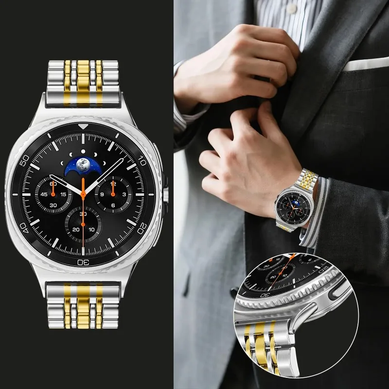 Premium Stainless Steel Smartwatch Bracelet