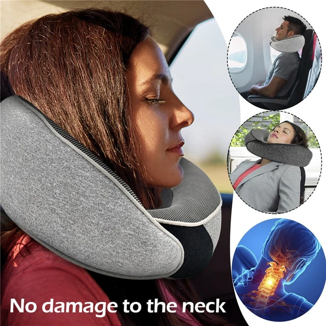 Travel Neck Pillow Non-Deformed Airplane Pillow Travel Neck