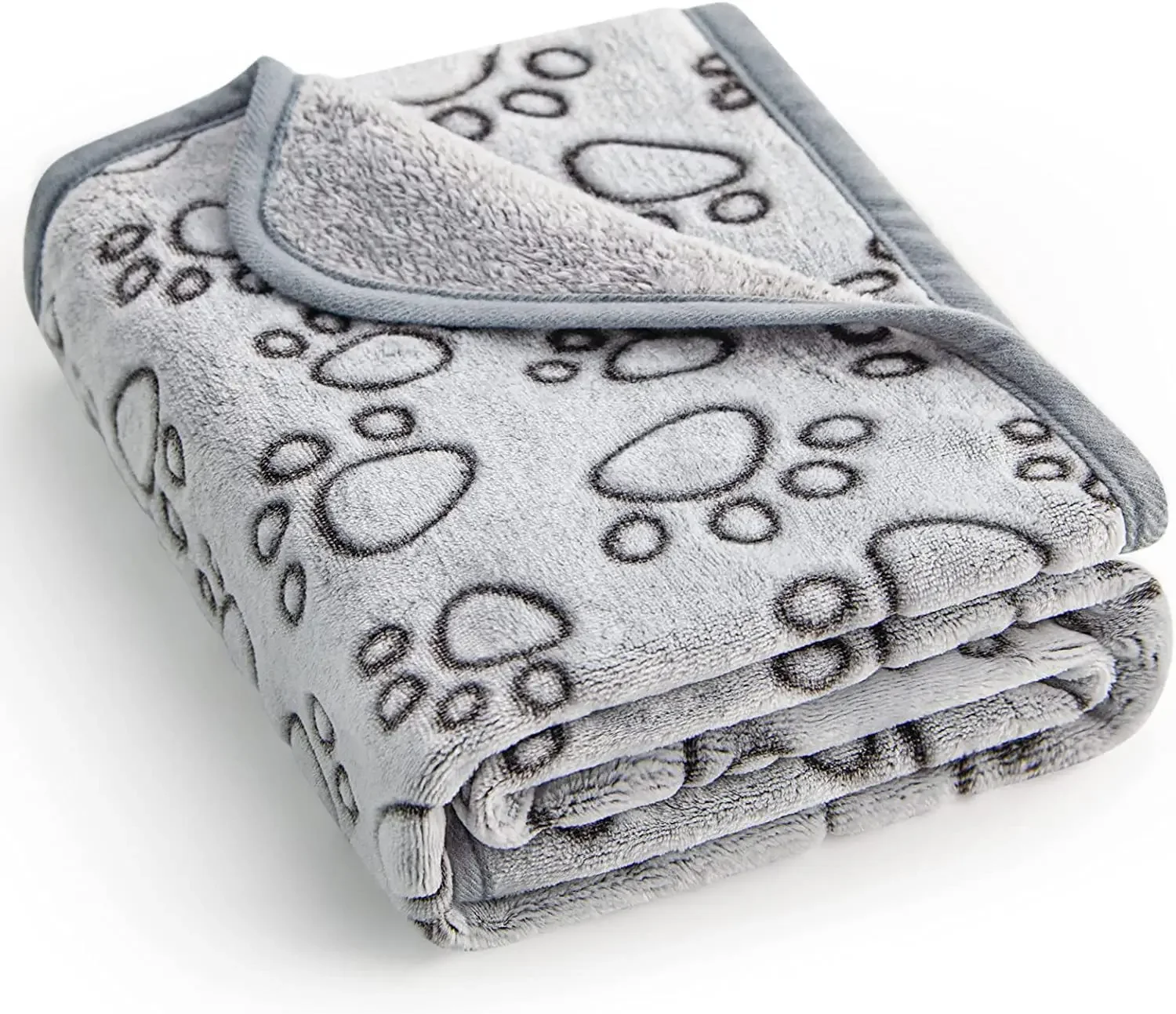 Pet Blanket Thickened Pet Blanket for Dogs and Cats Warm Cover with Anti-slip Design All Seasons