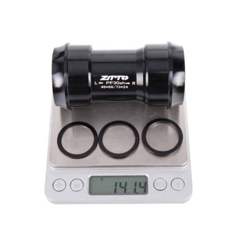 Ztto 산악자전거 Pf30 프레스핏 바텀 브래킷 자전거 BB 바텀 브래킷 액슬 24mm 68/73mm
