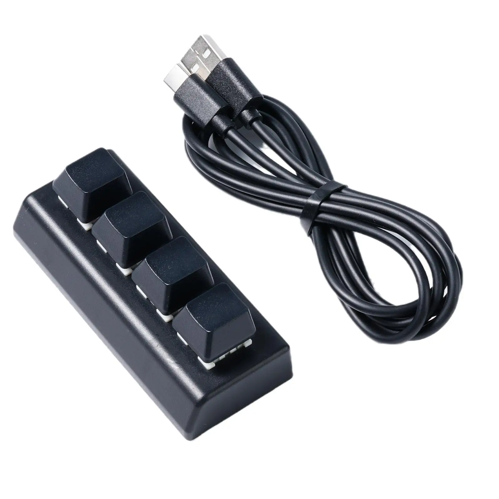 Mini Tastiera Interruttore Rosso Tastiera Da Gioco A 4 Tasti Tastiera Rgb Supporto Funzione Macro Interruttori Tastiera Per Gaming Photoshop