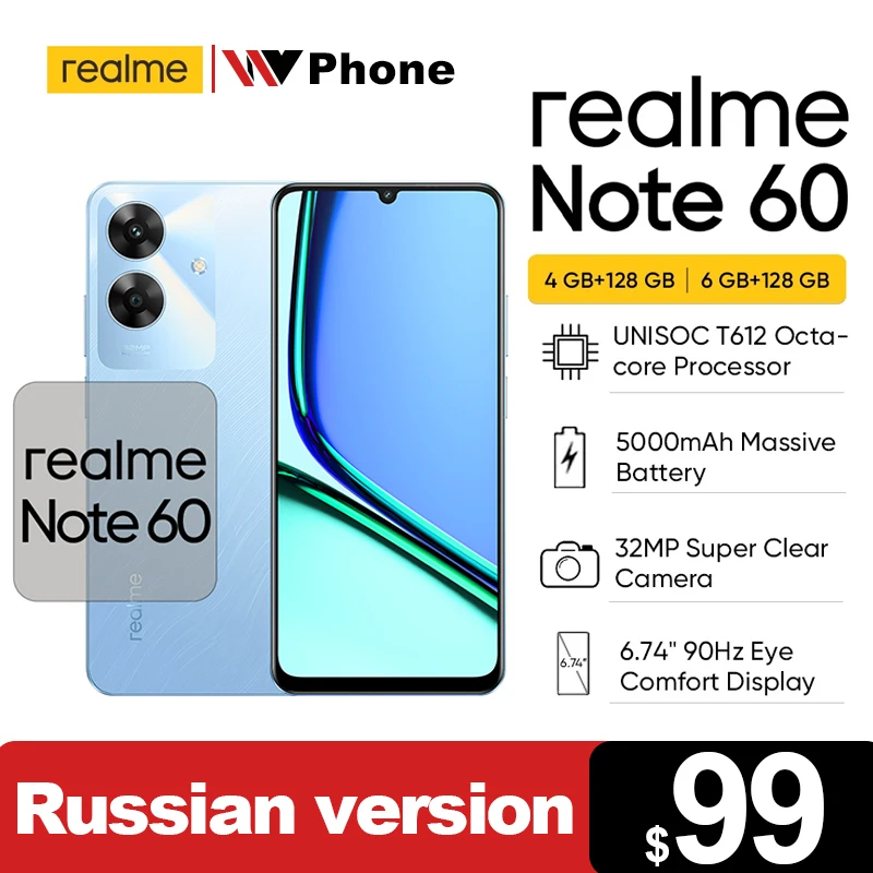 realme Note 60 6GB/128GB