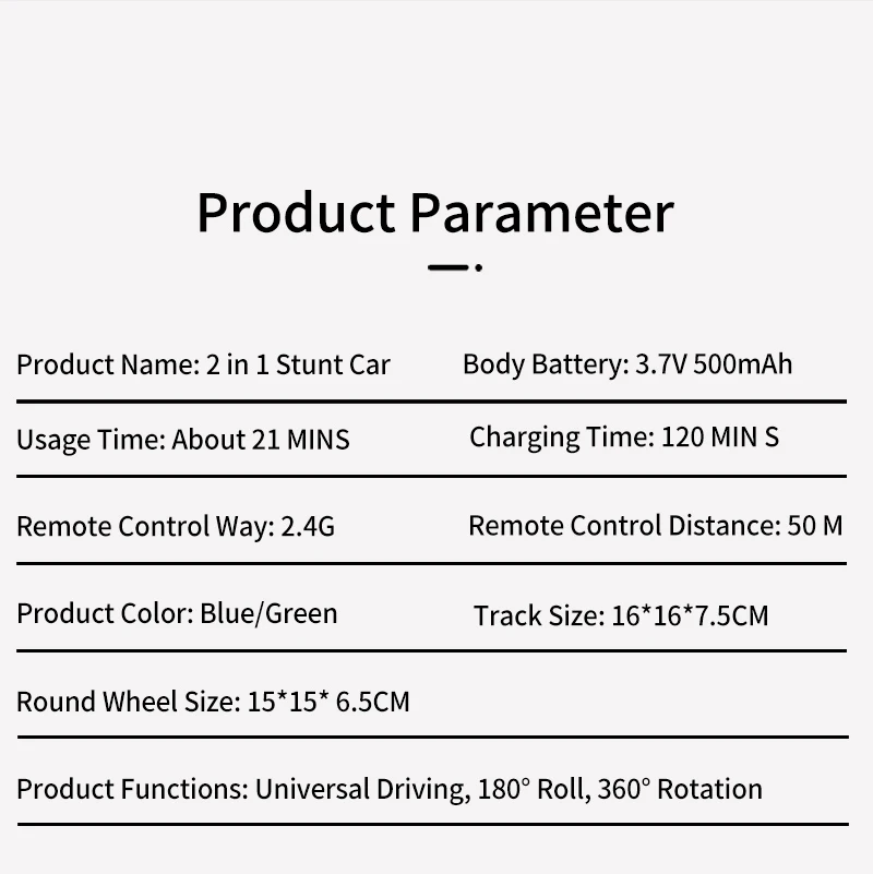 Track Two-in-one Remote Control Car 4*4 Drift Rotating Double Sided With Headlights Race Stunt RC Car Toy For Boys Kids Children monster truck remote control car