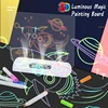 Kid LED Luminous Blackboard Dawing Toy 3D Colorful Light  Art Doodle Board Marker Pen Writing Pad Montessori Education Toy Gift 2