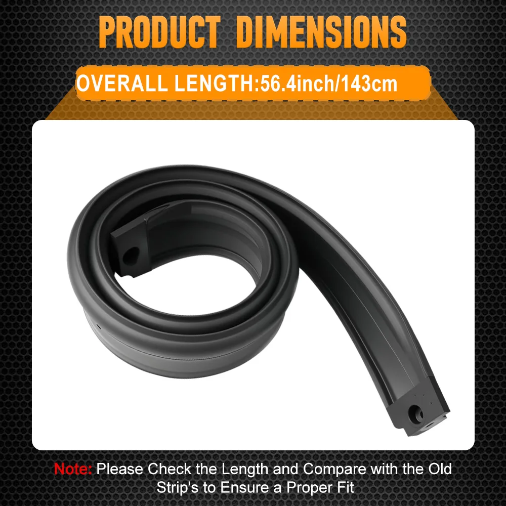 Für Jeep Wrangler YJ 1987-1995 Gummi-Dichtung für Windschutzscheibenrahmen 55009127, 55175778 – Detail 11
