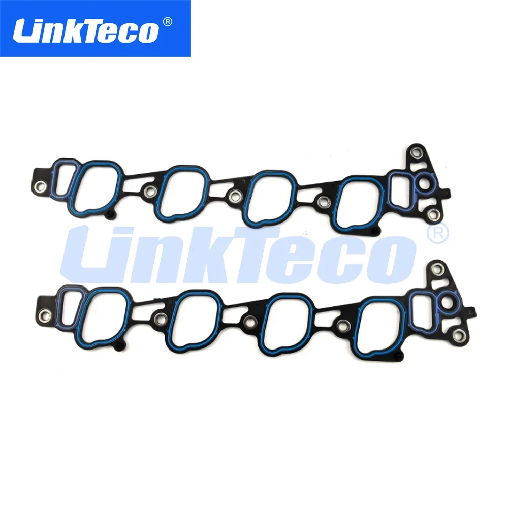 Molded Rubber Intake Manifold Gasket for 99-04 4.6 V8 Ford E-150 F-150 HERITAGE MUSTANG MERCURY Lincoln Engine Part 4.6L L