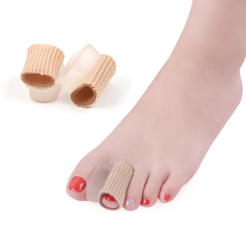 Toe Separators 2Pcs=1Pair Hallux Valgus Silicone Spreader Thumb Finger Correction Pad Straightener Orthopedic Foot Care Tool