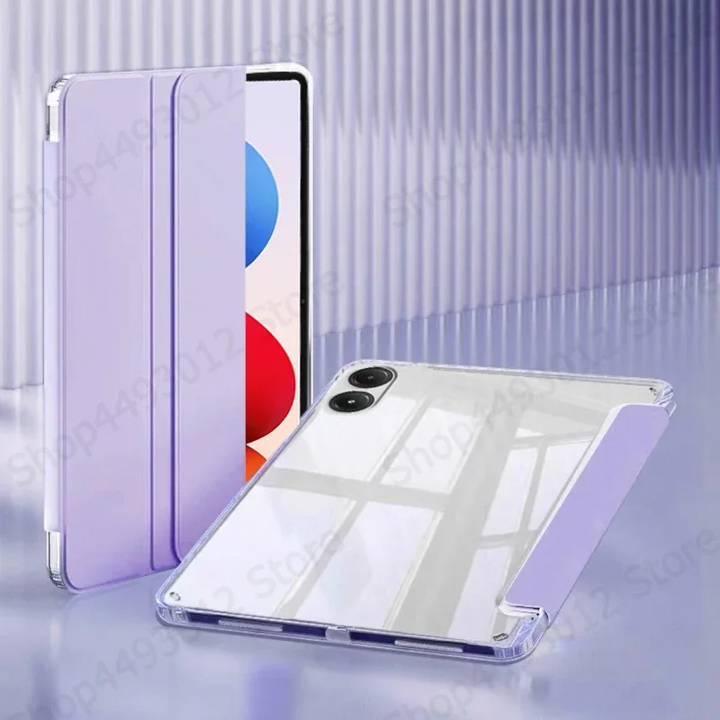 Clear Acrylic Foldable Stand Tablet Case