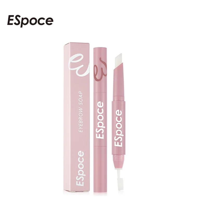 Double headed eyebrow creambrush head, wild eyebrow shaping, three-dimensional shaping, and long-lasting eyebrow pen