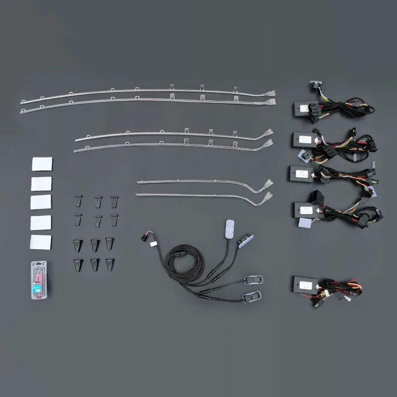 The factory price applies to the 2011- Audi A6L C7 automotive atmosphere light kit