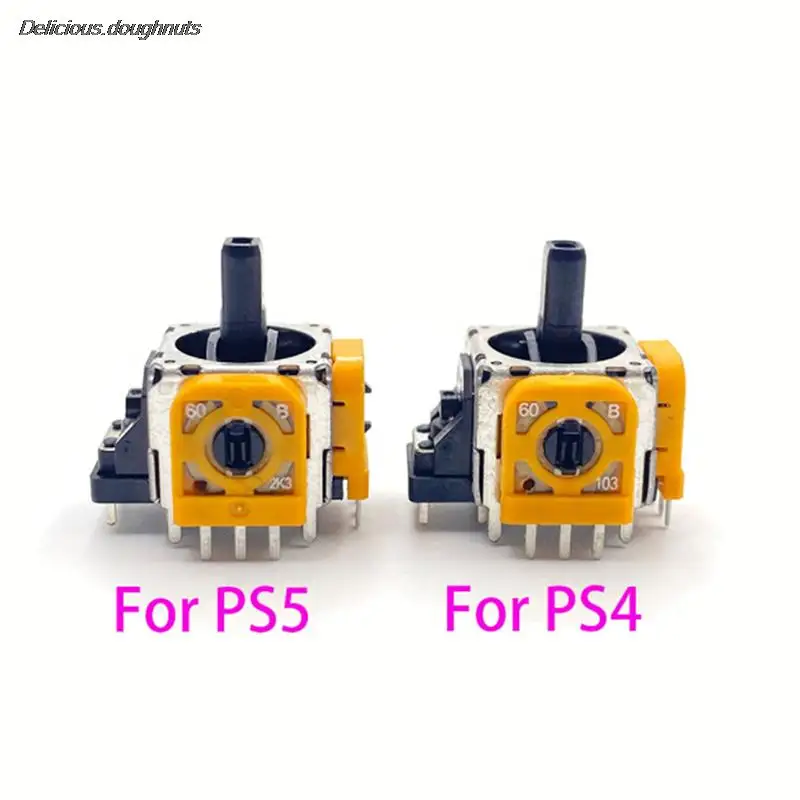 

3D Analog Joystick Modules For PS5/PS4 3D Analog Sensor Module Controller Joystick Axis Analog Thumb Sticks