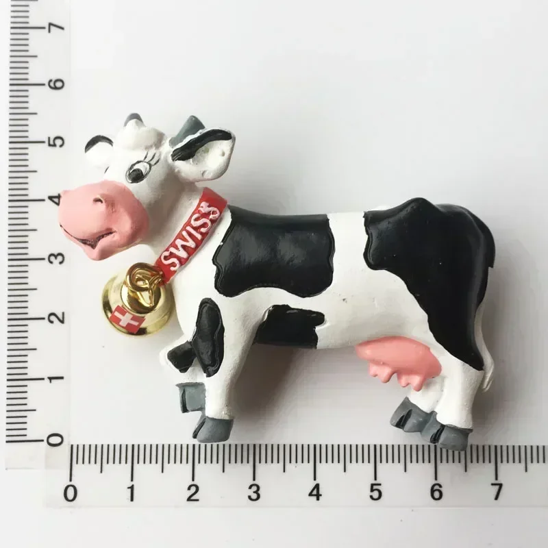 Aimants De Réfrigérateur De Vache Personnalisés - Souvenirs