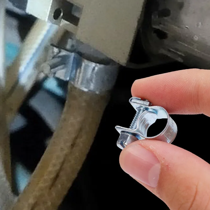 10 Fascette Metalliche LQUYTA 25-40 Mm – Acciaio Inox, Per Tubi Benzina, Gasolio E Acqua – Facile Installazione A Vite