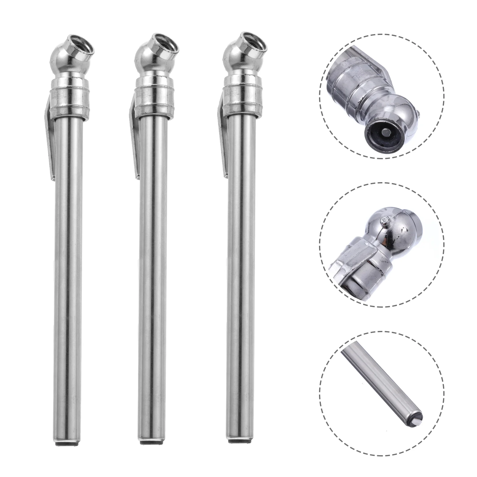 

3pcs Creative Tire Pressure Gauge Accurate Mechanical Air Gauge Pen