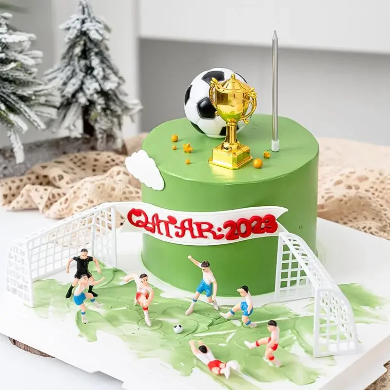 Football Soccer Cake Topper Party Decor