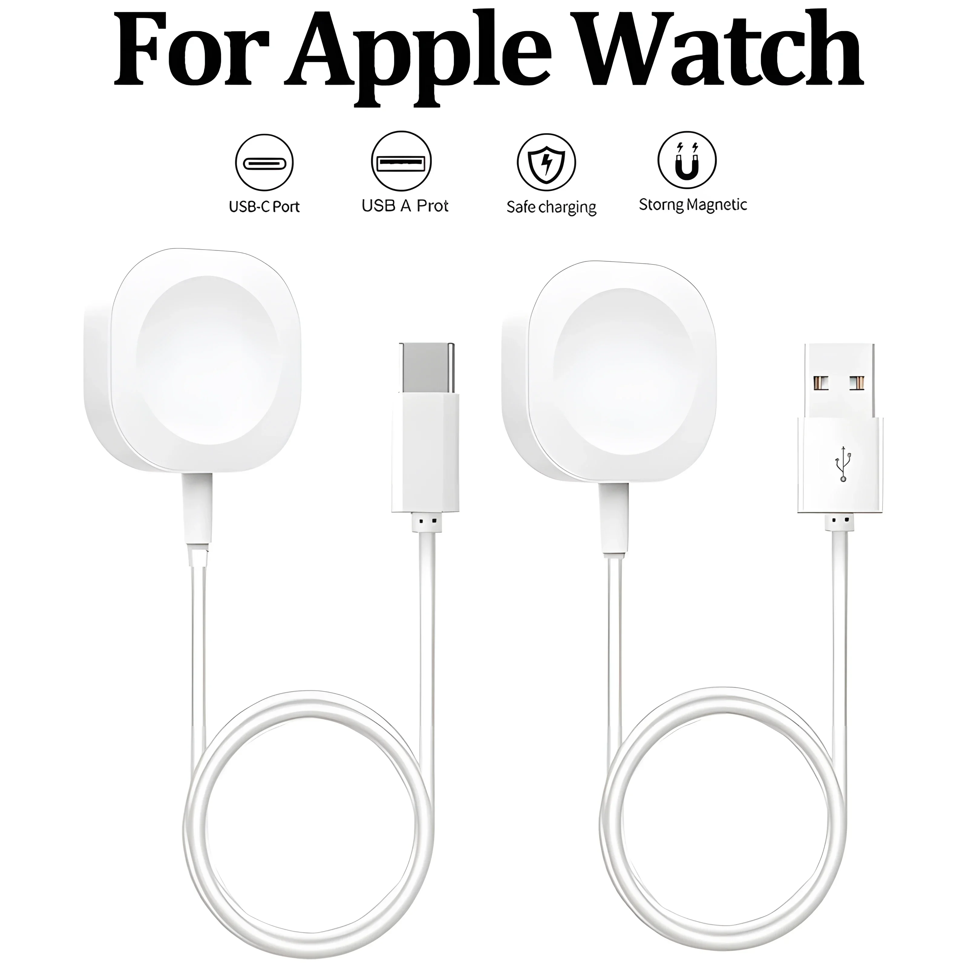 Magnetic Charging Apple Watch Type C Charger 2024 Magnetic