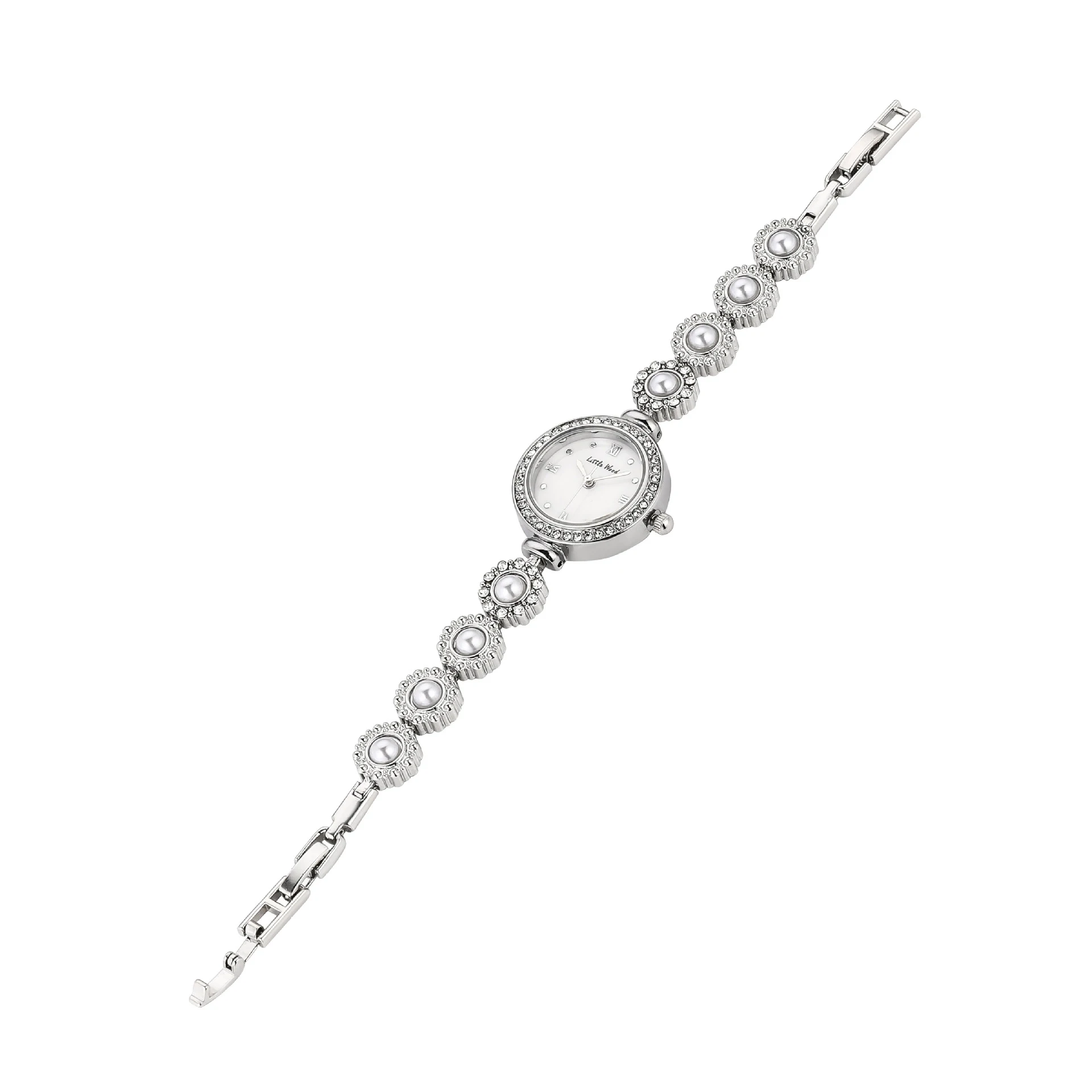 Orologi Da Donna Uthai V8 Orologio Da Polso Con Perle Antiche Di Lusso Con Quadrante In Diamante Impermeabile Orologio Da Donna Al Quarzo Di Moda