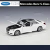 Welly 1:24 Mercedes Benz S-Class S500 Alloy Car Model Diecast Metal Toy Vehicles Car Model High Simulation Collection Kids Gifts 4