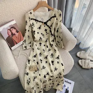 vestidos floreados damas – Compra vestidos floreados damas con envío gratis  en AliExpress version