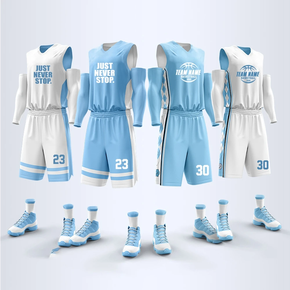 Free Customized Youth Double-Sided Sports Set, Printed Men'S Jersey, Women'S Training Vest, Sportswear, Basketball Uniform Set