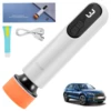 Mini Car Polisher Machine Wireless Handheld Car Waxing Polishing Sanding Machine 3 Adjustable Speeds 12000rpm 2000mah Battery 1