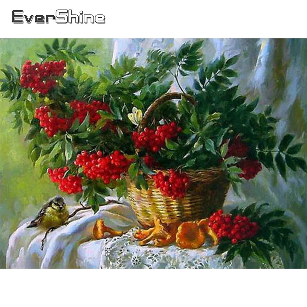 Diamond Painting Landscape Embroidery Flower Scenery Full Square Round Mosaic Beaded