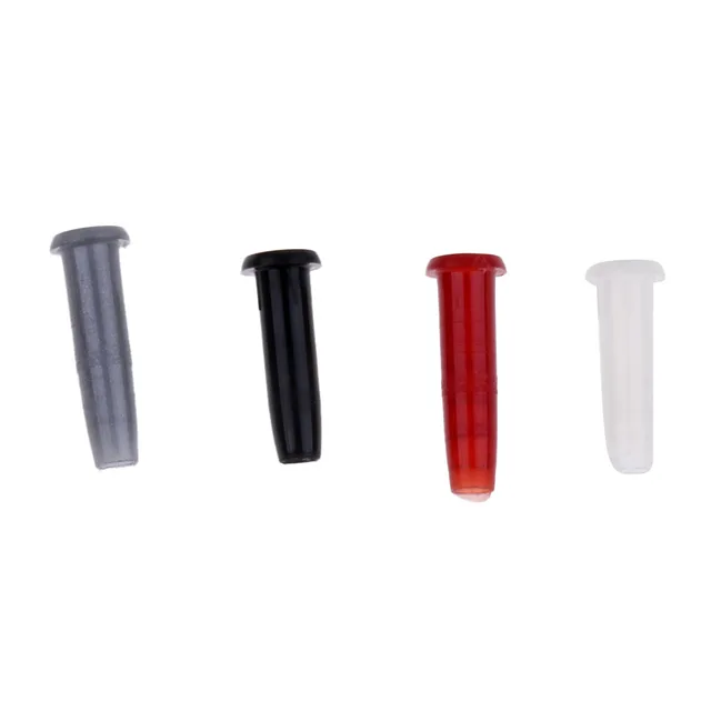 1 Pack of Badminton Racket Grommets Nylon Eyelets Grommets with Single /Double Hole Types for Tennis & Racquet Sports 2