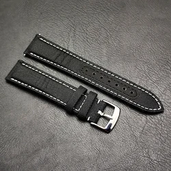 Cassa orologio in acciaio nero/argento 39,7 mm con quadrante e lancette