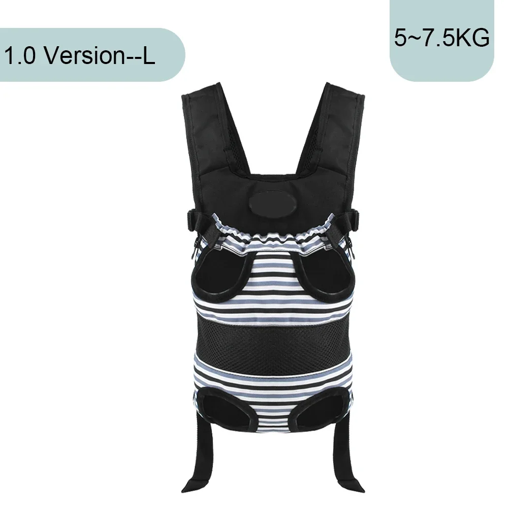 Mochila para motocicleta, bolsa de transporte para mascotas, portátil, ajustable, para viajes al aire libre, para cachorros, mascotas, perros, asa ventilada, bolso de hombro frontal