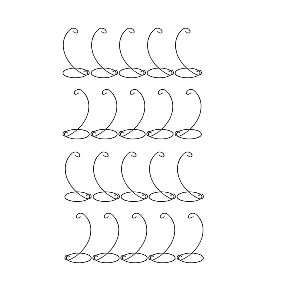 Support De Présentation En Fer Pour Boules De Noël à Suspendre En Forme De C