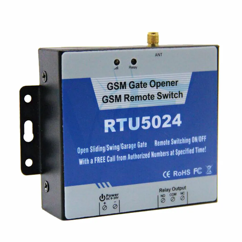 4G RTU5024 Electric Rolling Gate Power Assisted Home Office Remote Auto Car Garage Door Opener For Parking Systems GSM Switch