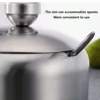 Stainless Steel Seasoning Jar with Spoon Large Capacity Durable Seasoning Pot Kitchen Supplies for Food Storage and Organization 5