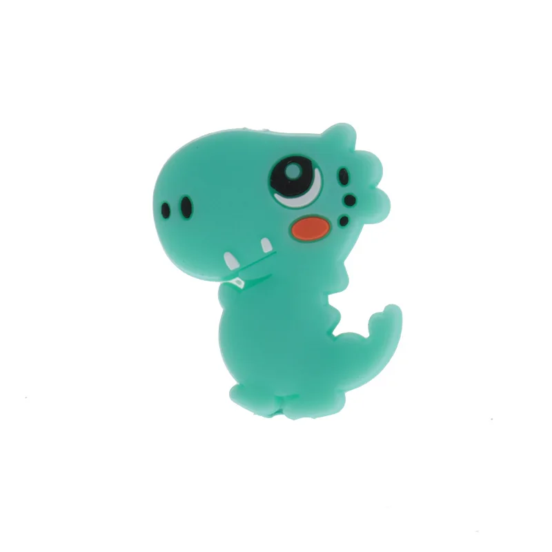 50pcs focal Silicone Beads silicone basins for pacifiers Baby Teething Set Characters Chewing Gum Toddle Teether Chew Toys