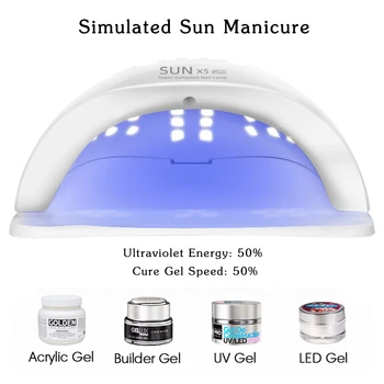 Nail Dryer LED Nail Lamp UV Lamp for Curing All Gel Nail Polish With Motion